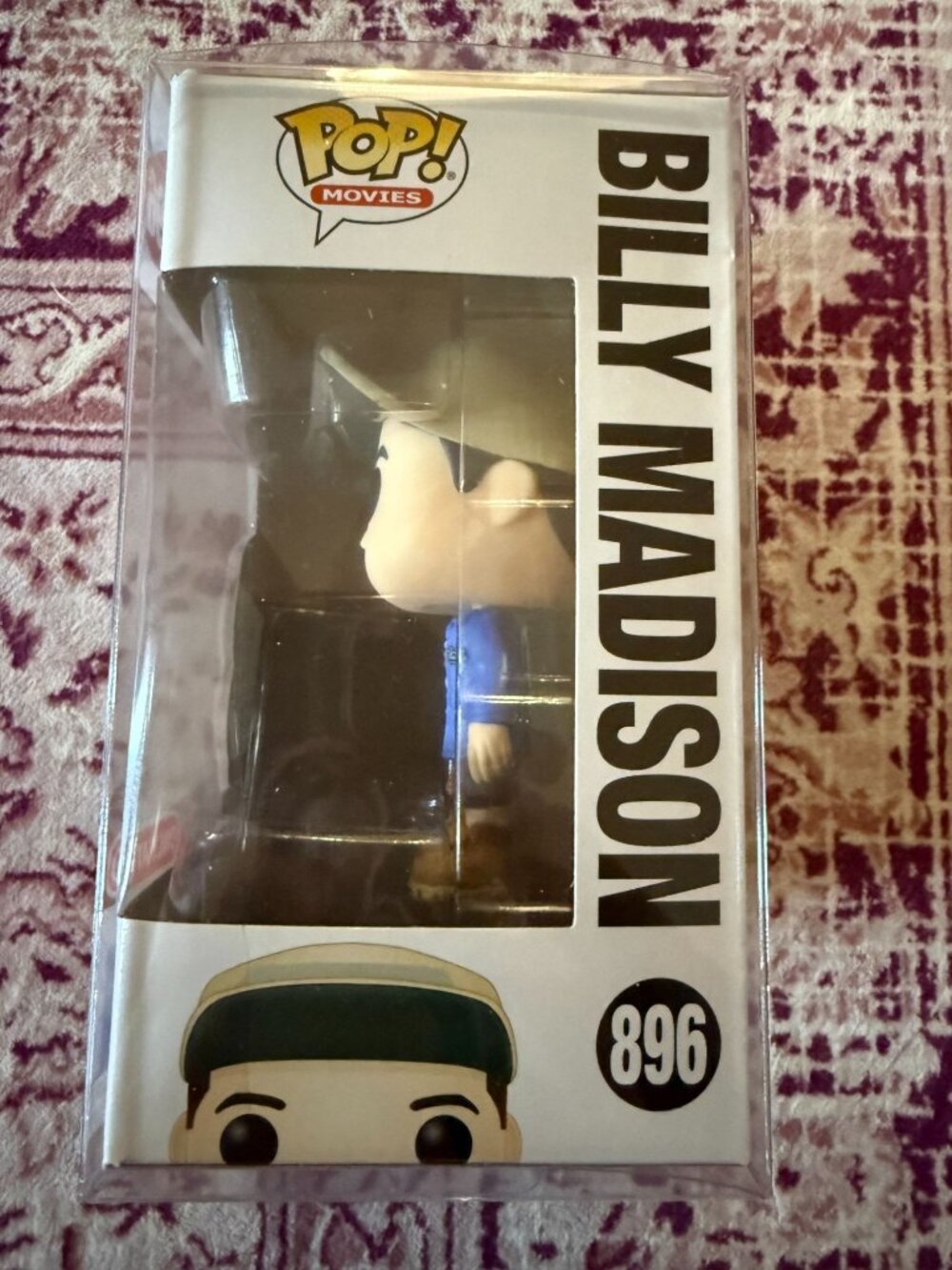Funko Pop Billy Madison Target Exclusive #896 Vinyl Figure Protector Case New!!! - Picture 3 of 6